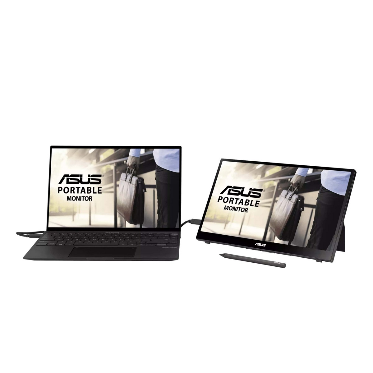 Монітор портативний LCD 14" Asus ZenScreen Ink MB14AHD (90LM063V-B01170), фото №7