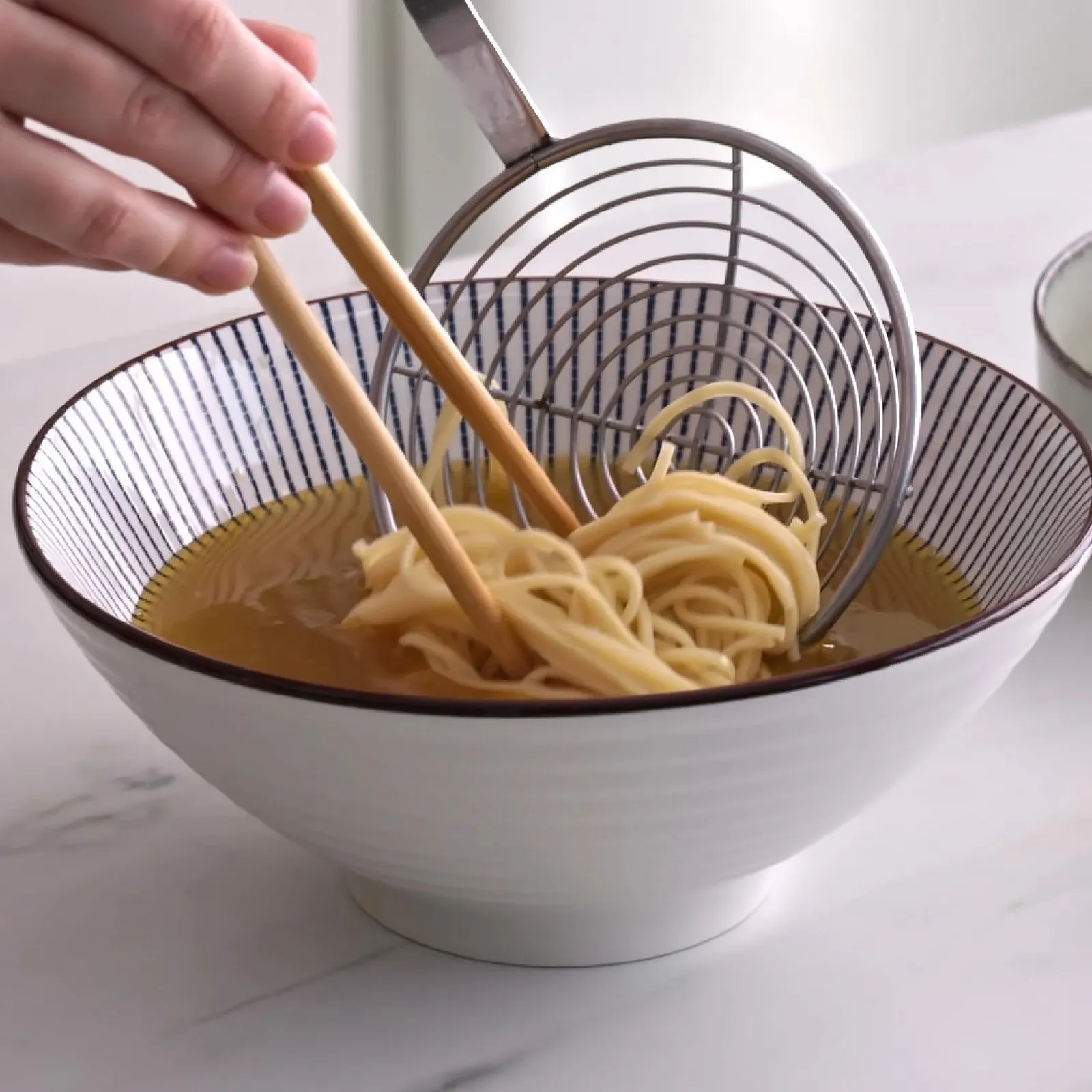 Миска IBILI Sapporo + Ложка + 2 Палочки Набор Фарфор, фото №5