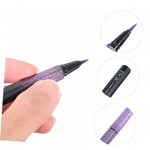 Карандаш для глаз Angoily Блестящий цветной фиолетовый synthetic.ua - Фото 1