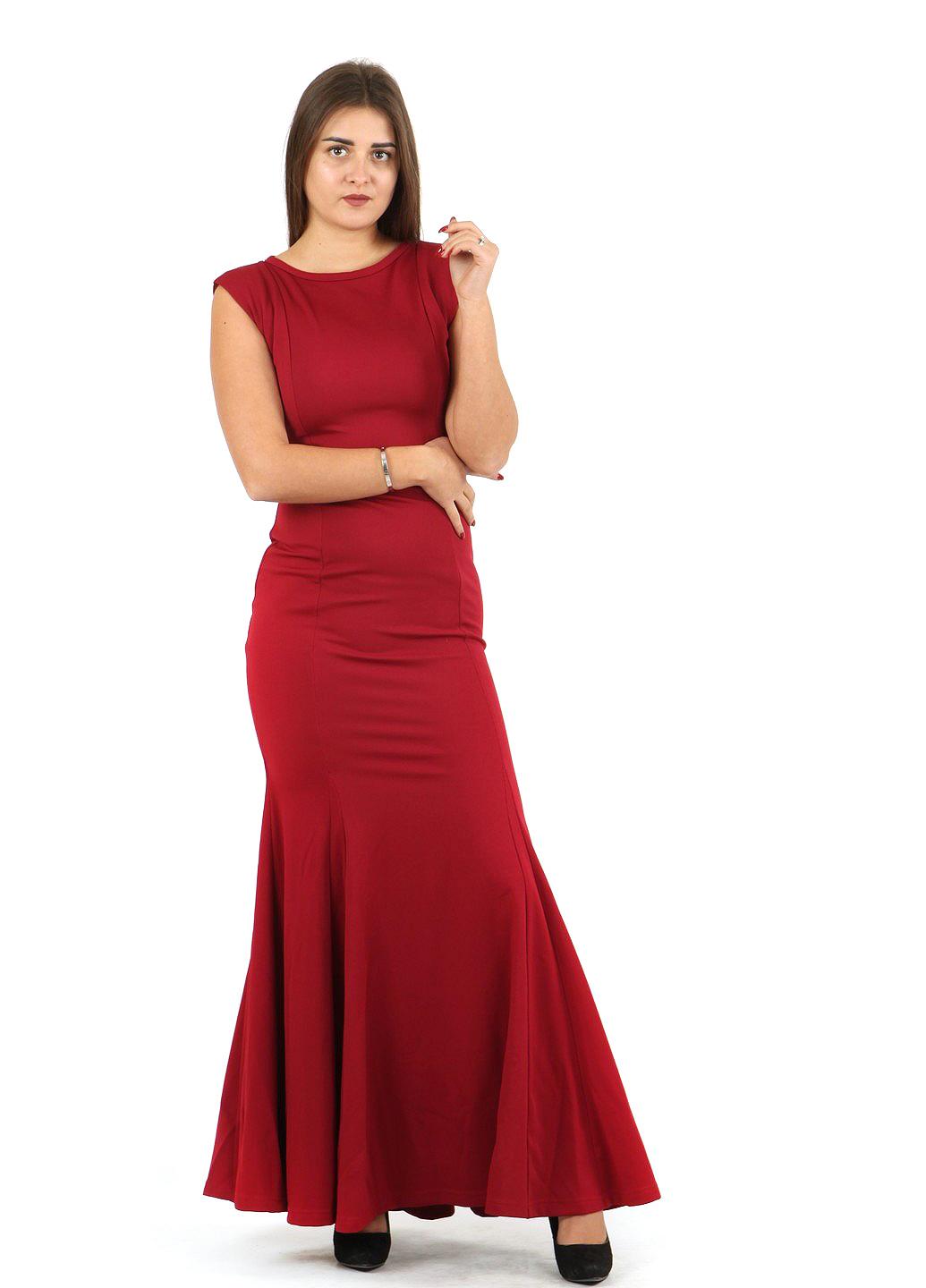 Платье Enna Levoni S Бордовый (ND-13737-Bordo), фото №2