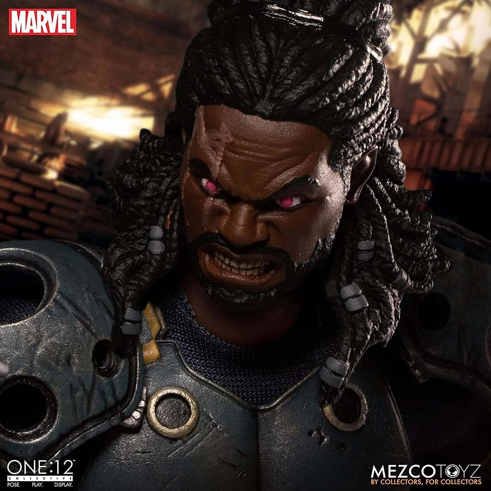 Фігурка Mezco Toys Marvel Бішоп 1/12 17 см, фото №2