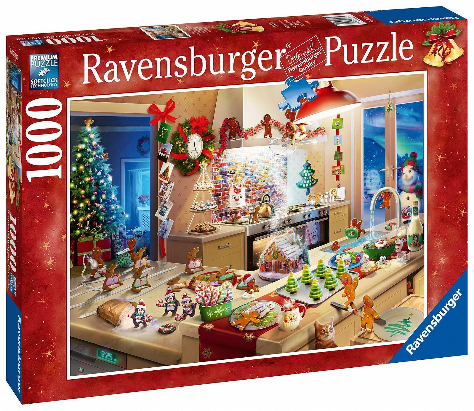 Пазл Ravensburger Christmas Bakery 17563 1000 деталей Рождественский, фото №2 Пазл Ravensburger Christmas Bakery 17563 1000 деталей Рождественский, фото №2