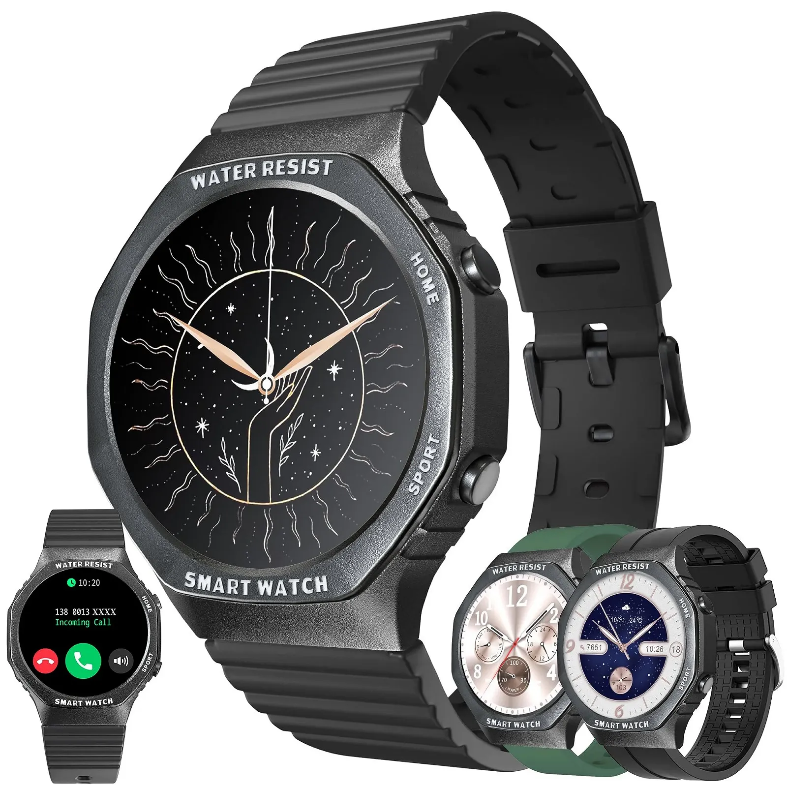 Смартчасы Женские с функцией телефона 1.32 Дюйма, фото №1