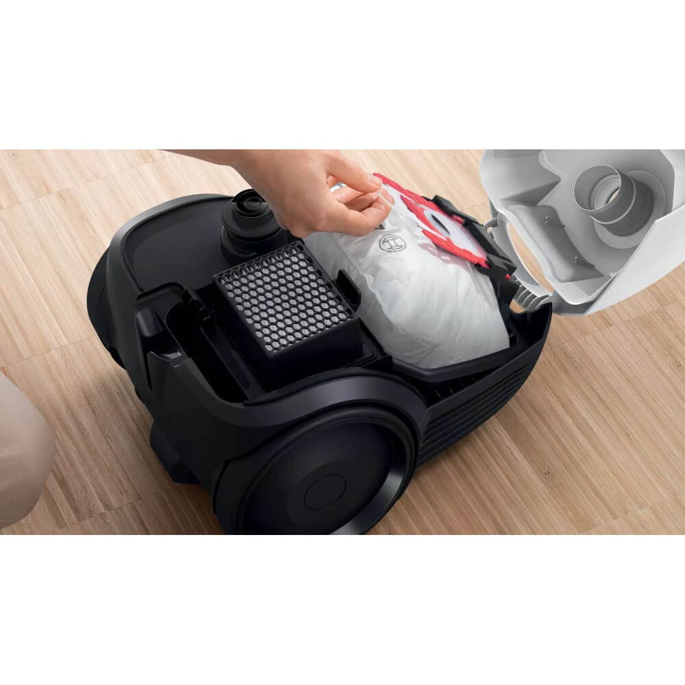 Пылесос Bosch Series 2 BGLS2LW1 с мешком 3,5 л 600 Вт 80 дБ 8-метровый кабель белый, фото №3