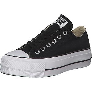 Кеды Converse Chuck Taylor All Star Lift женские черно-белые - Фото 1