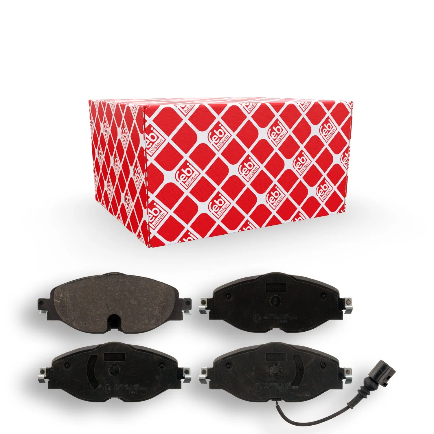 Комплект гальмівних колодок, дискове гальмо FEBI BILSTEIN 16994 для AUDI FORD SEAT SKODA VW, фото №1