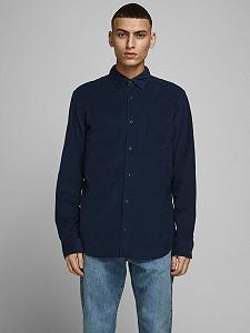 Рубашка Jack&Jones KENDRICK LS 12174067 Темно-синий M synthetic.ua - Фото 1