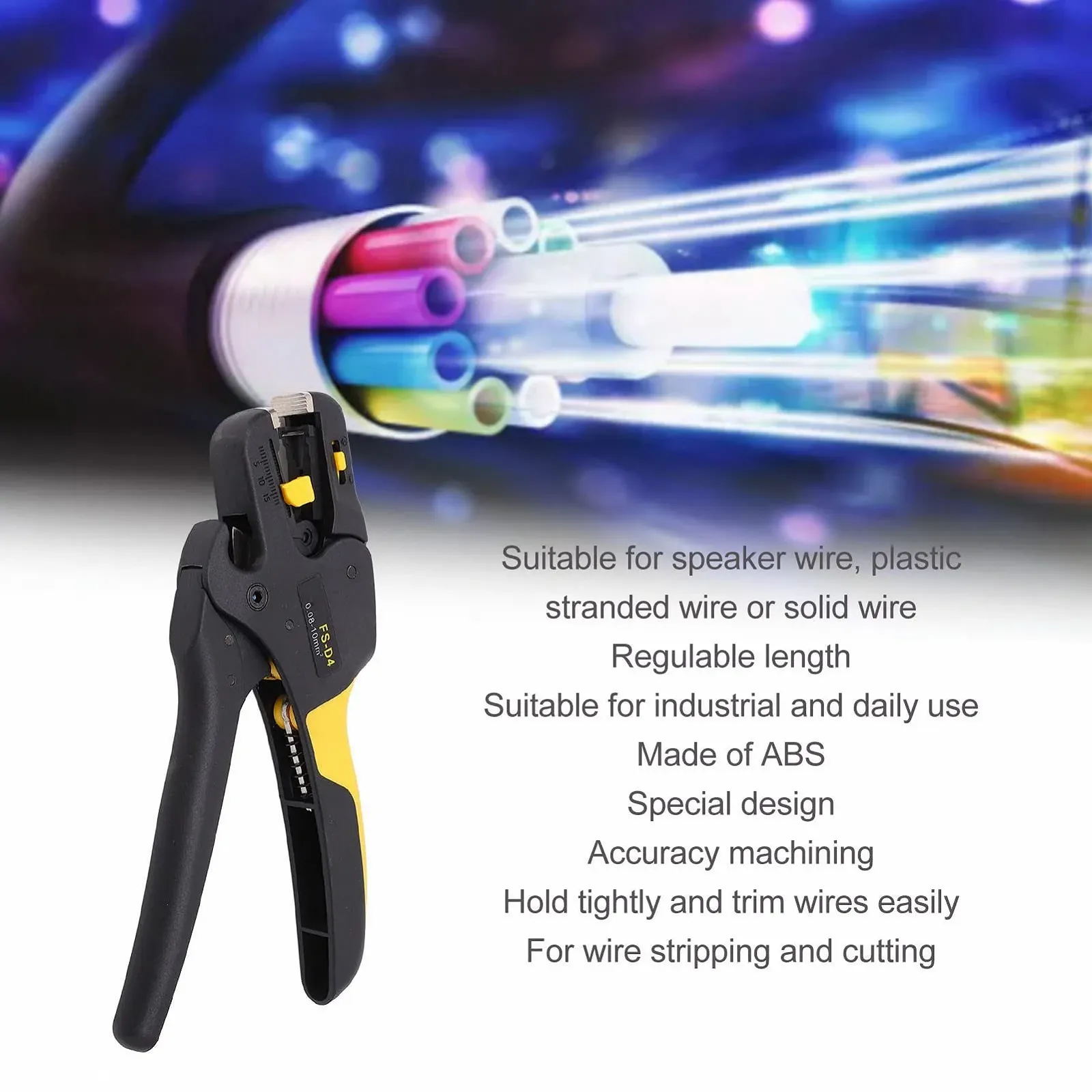 Стриппер автоматический регулируемый 0.08-10 мм², фото №4