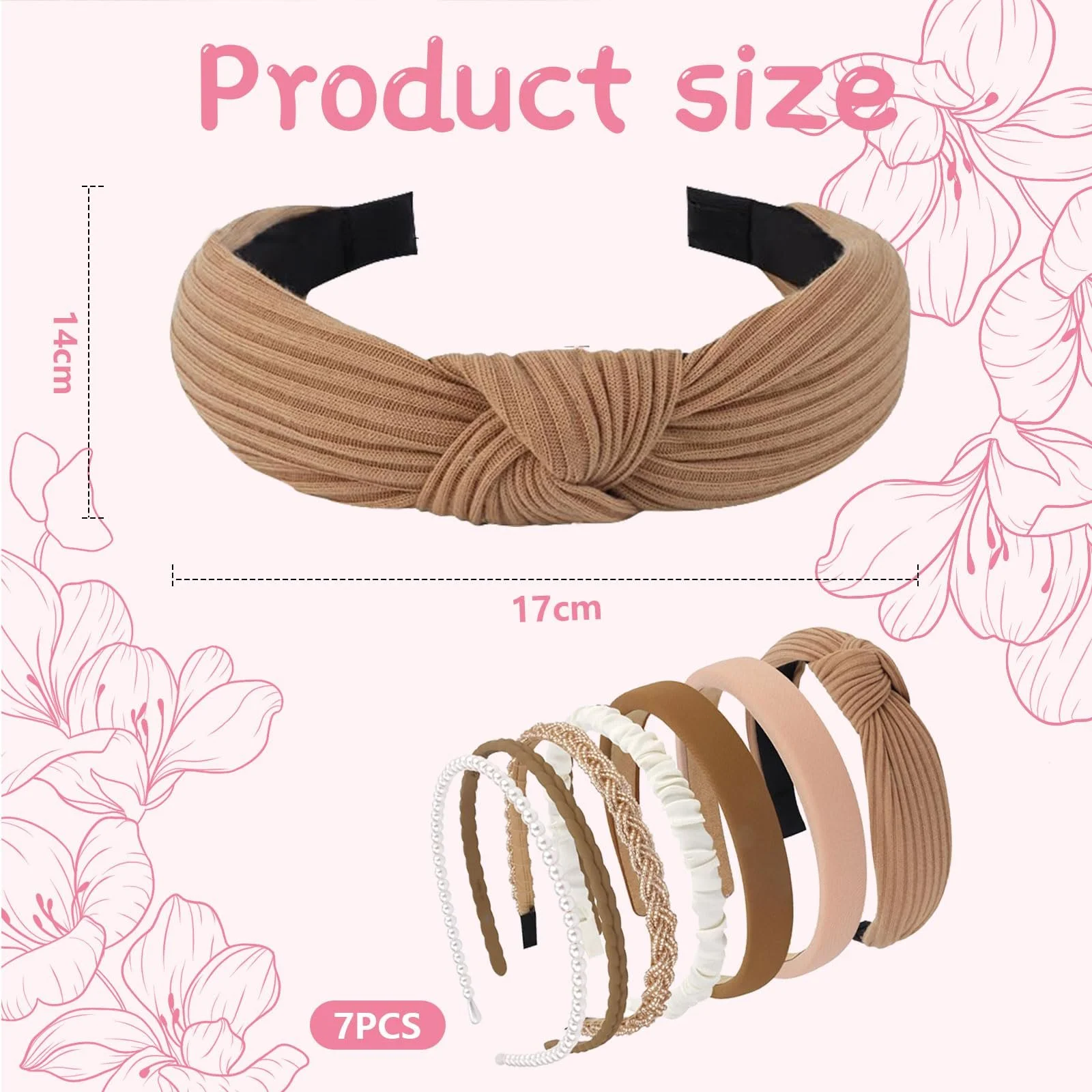 Набір жіночих обручів на голову, фото №2