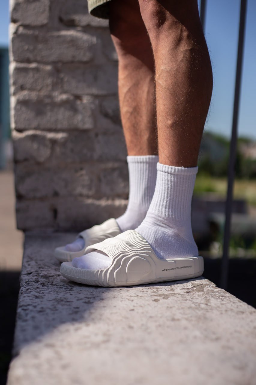 Тапочки Adidas Adilette 22 Milk, фото №8