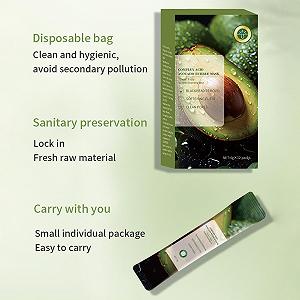 Увлажняющее средство для лица, Purifying Face Pack, питательное средство для очищения пор, увлажняющая формула, нежные ингредиенты, идеально подходит для женщин, улучшает грубую текстуру кожи, 12 штук/коробка synthetic.ua - Фото 1