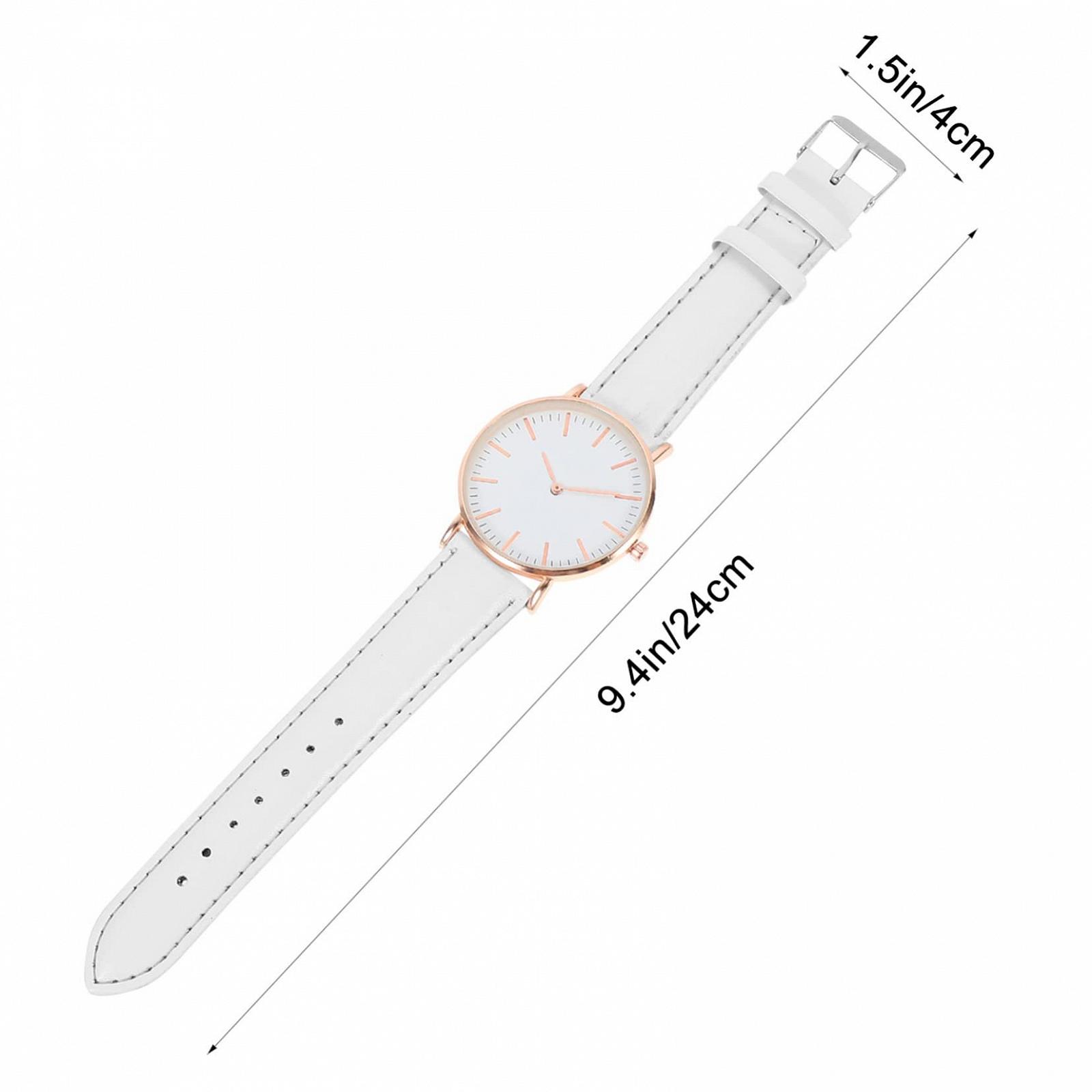 Жіночий наручний годинник Healvian з ПУ браслетом, фото №2