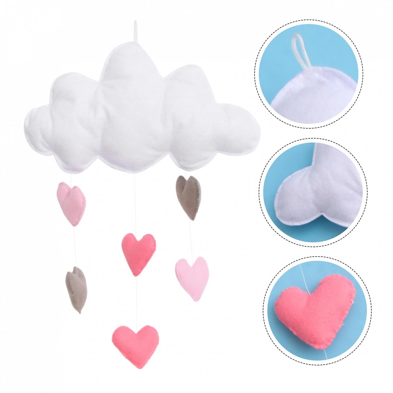 Украшение Toyvian Cloud Raindrop для детской комнаты Набор из 3, фото №6