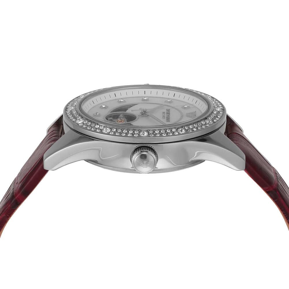 Женские часы Emporio Armani Three Hand Date Movement Кожа/Нержавеющая сталь 36 мм, фото №5 Женские часы Emporio Armani Three Hand Date Movement Кожа/Нержавеющая сталь 36 мм, фото №5