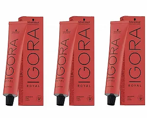 Краска для волос Schwarzkopf Igora Royal 9-00 Очень светлый блонд натуральный экстра, набор 3 x 60 мл - Фото 1
