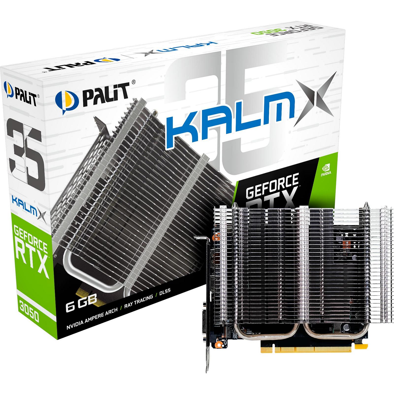 Відеокарта Palit KalmX RTX 3050 6GB, фото №1 Відеокарта Palit KalmX RTX 3050 6GB, фото №1