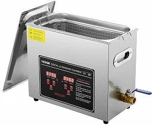Купить Ультразвуковой очиститель Vevor Ultrasonic Cleaners 6L KSTH-30A Silver - Фото 1 Ультразвуковой очиститель Vevor Ultrasonic Cleaners 6L KSTH-30A Silver - Фото 1