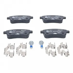 Комплект гальмівних колодок ATE 13.0460-2757.2 для RENAULT задня вісь synthetic.ua - Фото 1