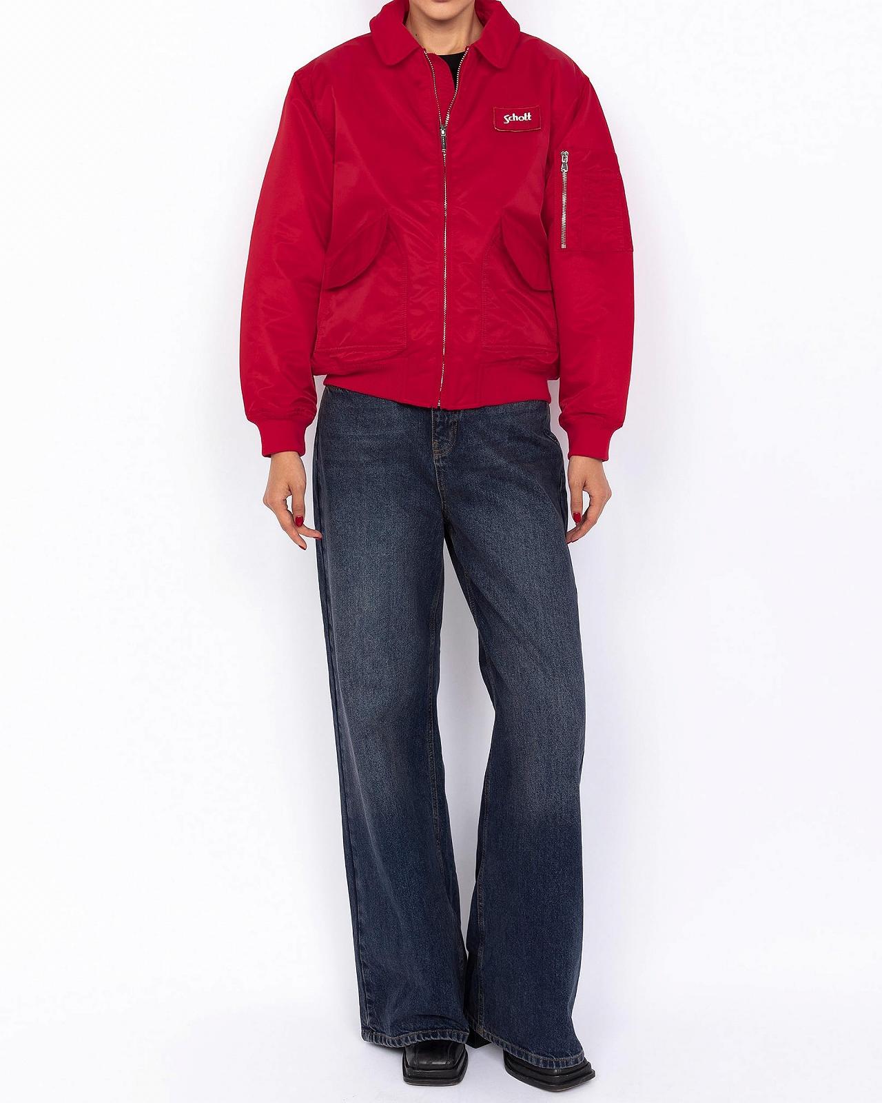 Куртка Schott NYC Danwrs CWU свободного кроя Bulkhead, фото №3