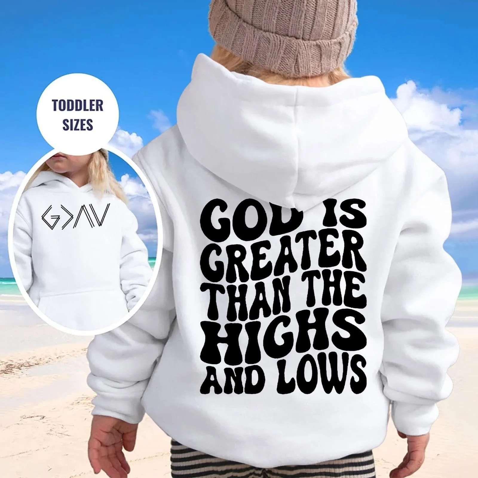 Худі для дівчинки з принтом, довгі рукави, спортивний стиль, фото №3