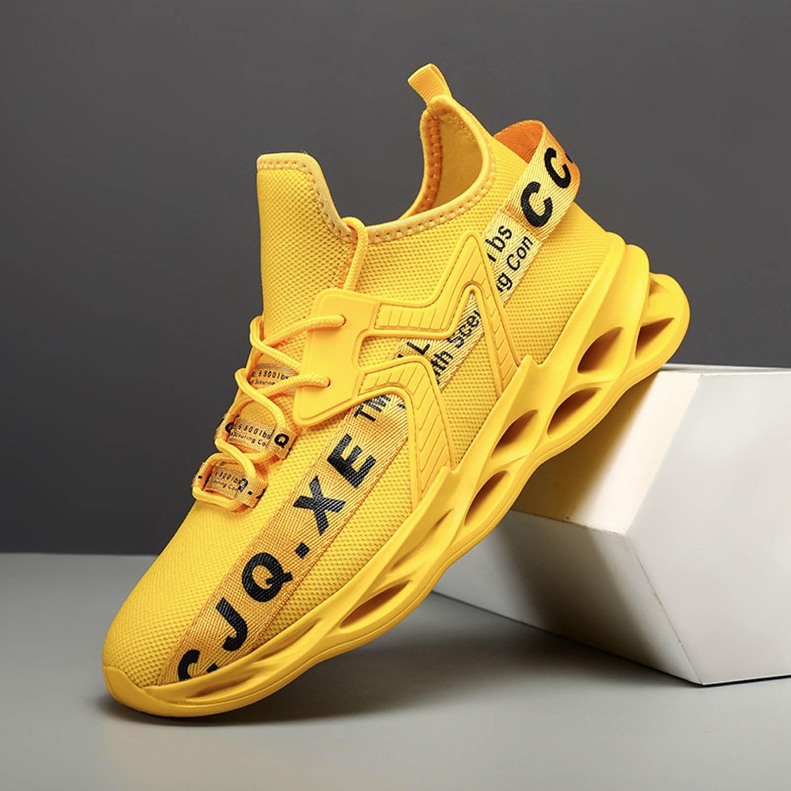 Кросівки Famzuneu для бігу Чорний Легкий, фото №5 Кросівки Famzuneu для бігу Чорний Легкий, фото №5