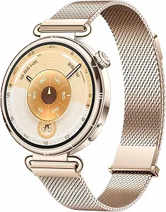 Смарт-часы Huawei Watch GT 6 41мм / NFC / GPS / Bluetooth 6.0 / Влагозащита 5 АТМ / До 14 дней работы / Прием звонка / HarmonyOS / Gold (Konsu-B19M) - Фото 1