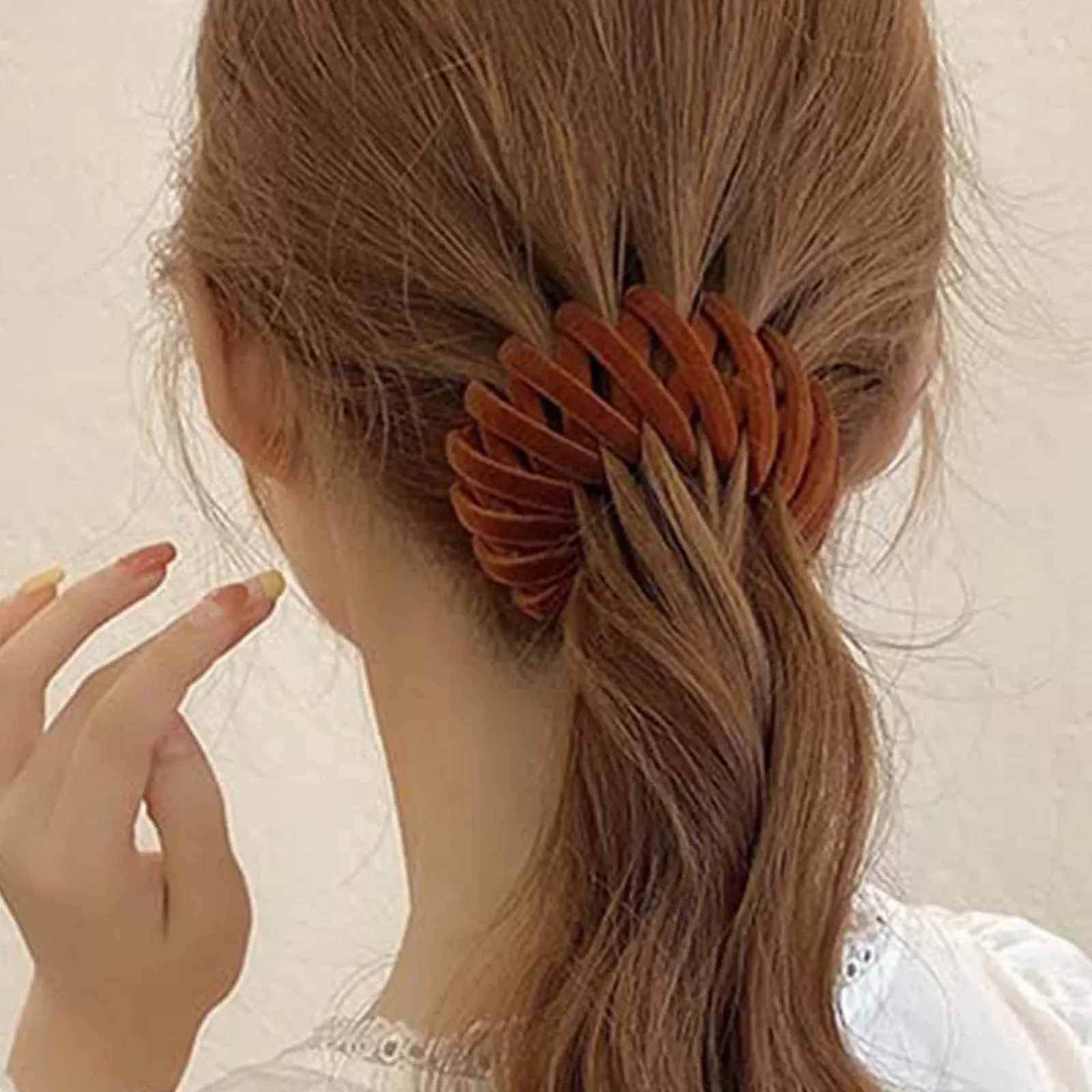 Заколка для волос Птичье гнездо Винтажный стиль для фиксации волос, фото №2 Заколка для волос Птичье гнездо Винтажный стиль для фиксации волос, фото №2