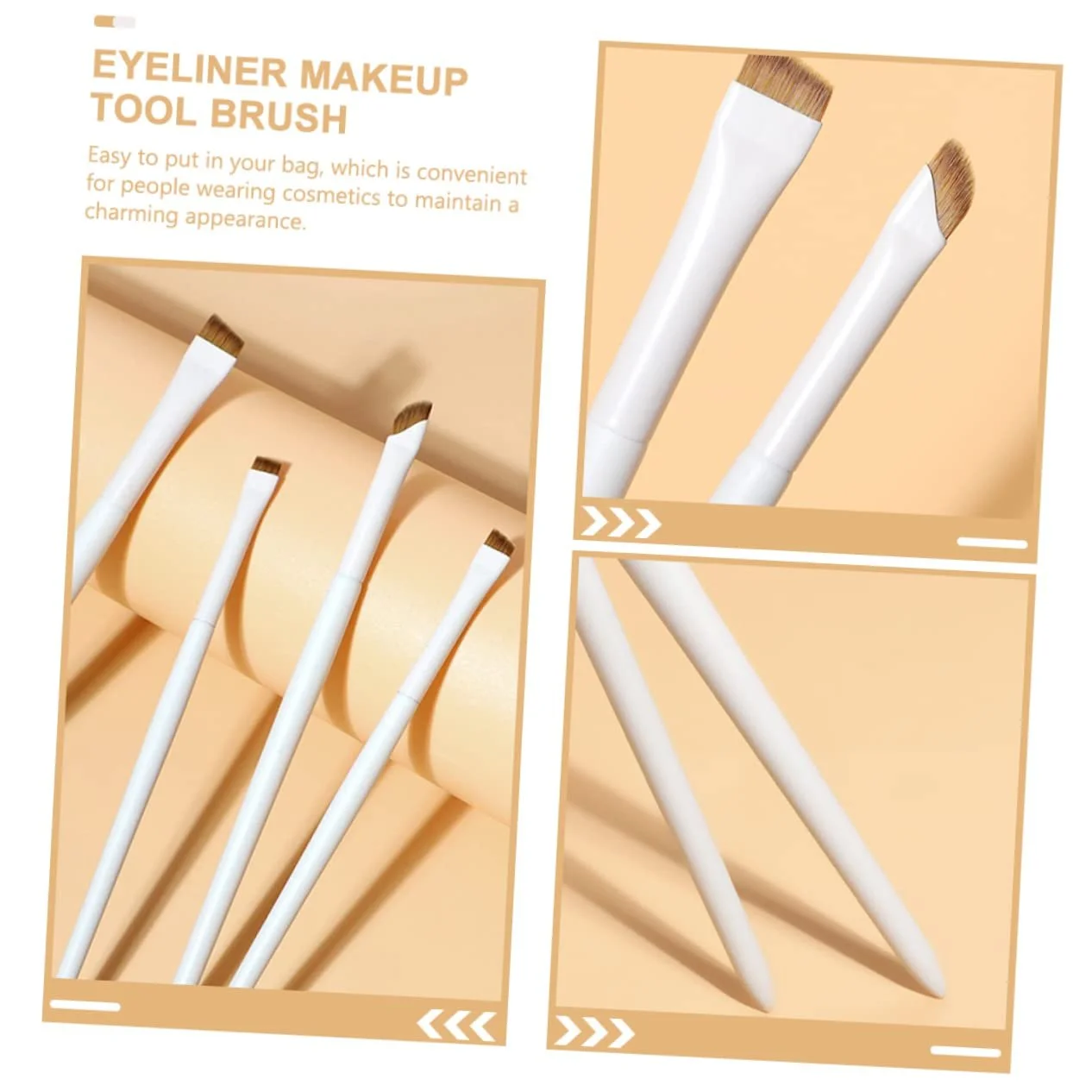 Набор кистей для подводки глаз Ipetboom, фото №6