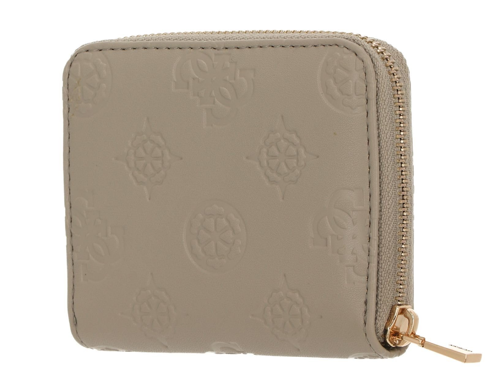 Гаманець GUESS Jena SLG Zip Around S Taupe Logo, таупе, повсякденний, фото №4