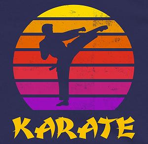 Худи Shirtracer Детский Спортивная одежда Karate Retro Sun synthetic.ua - Фото 1