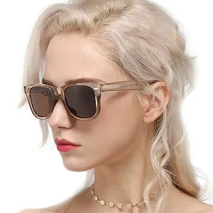 Класичні сонцезахисні окуляри Myiaur для жінок Поляризовані Антиблікові UV400 synthetic.ua - Фото 1