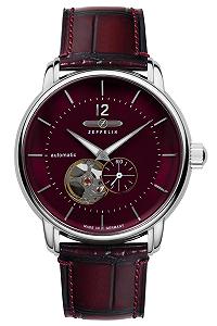 Годинник Zeppelin Automatic LZ 120 Lake Constance з ремінцем під шкіру крокодила 8166 різні кольори - Фото 1