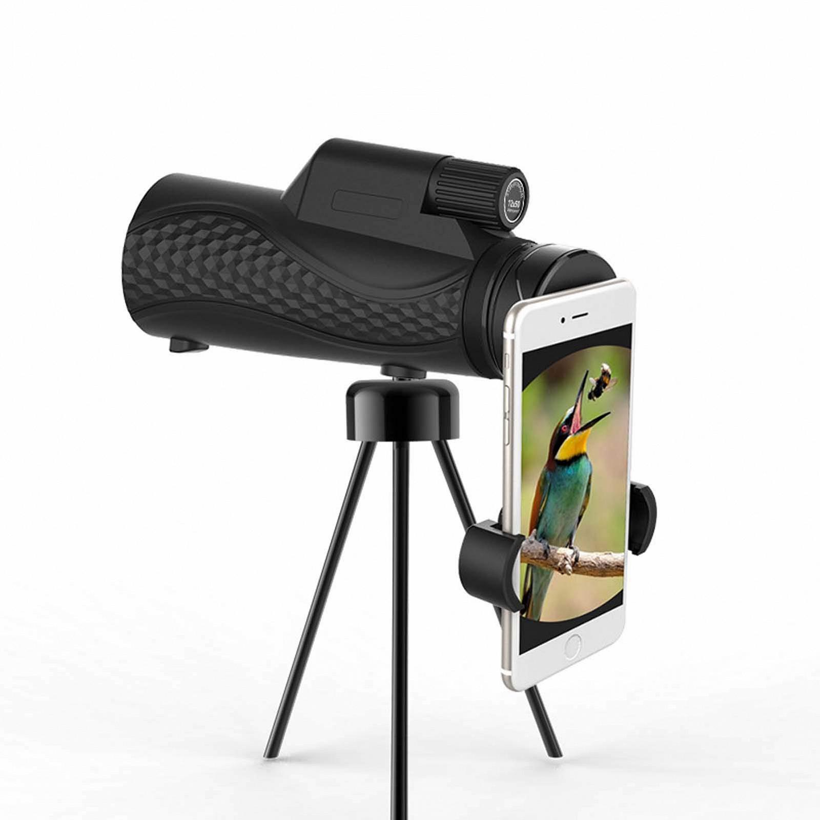 Монокуляр HCHZH 10x42 З тримачем для смартфона та штативом, фото №5