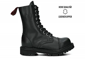 Ботинки Nagaba Army Ranger 10H со стальным носком, кожаные, в стиле гранж, готика, панк synthetic.ua - Фото 1