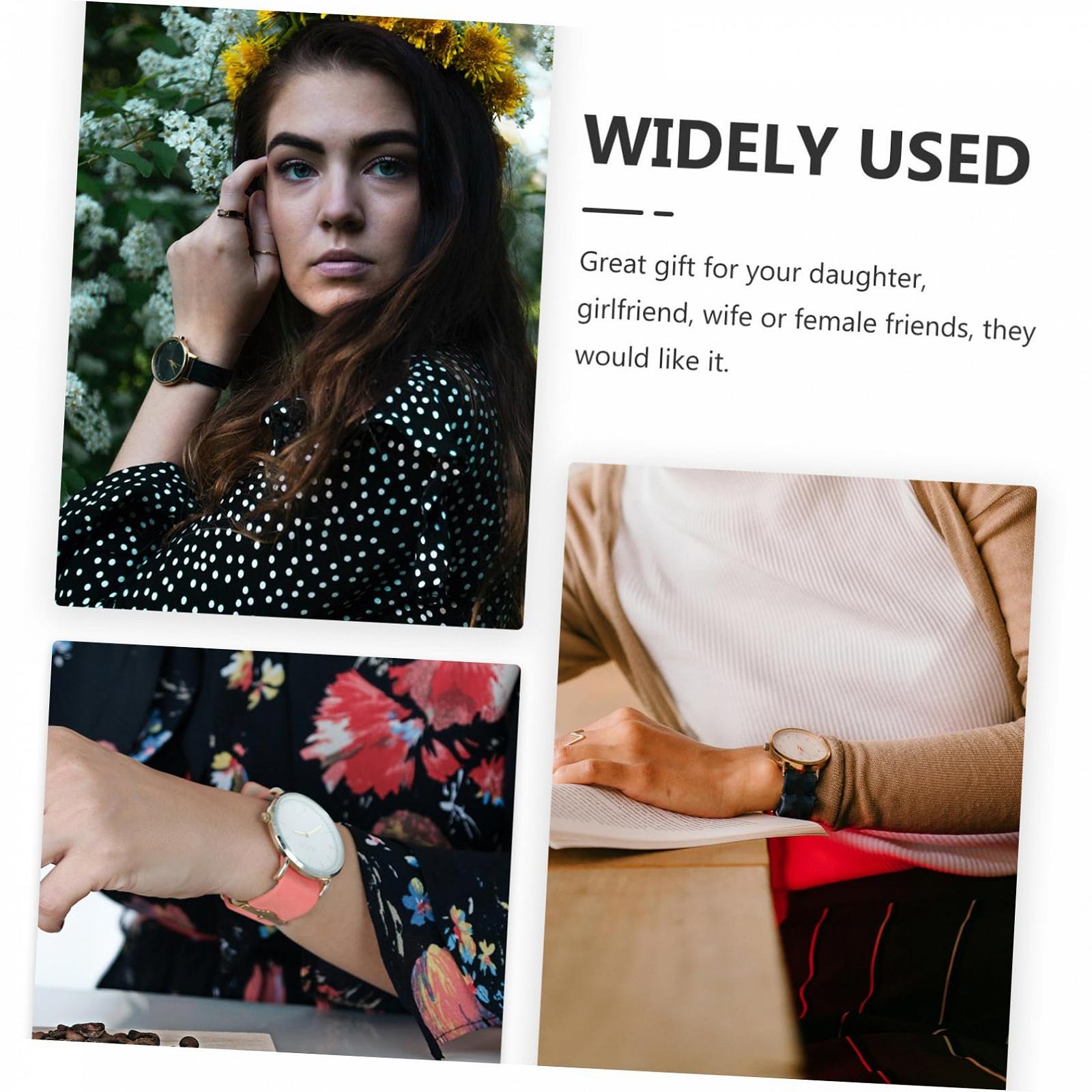 Кварцевые часы Healvian Женские наручные часы Износостойкие Розовый, фото №5 Кварцевые часы Healvian Женские наручные часы Износостойкие Розовый, фото №5