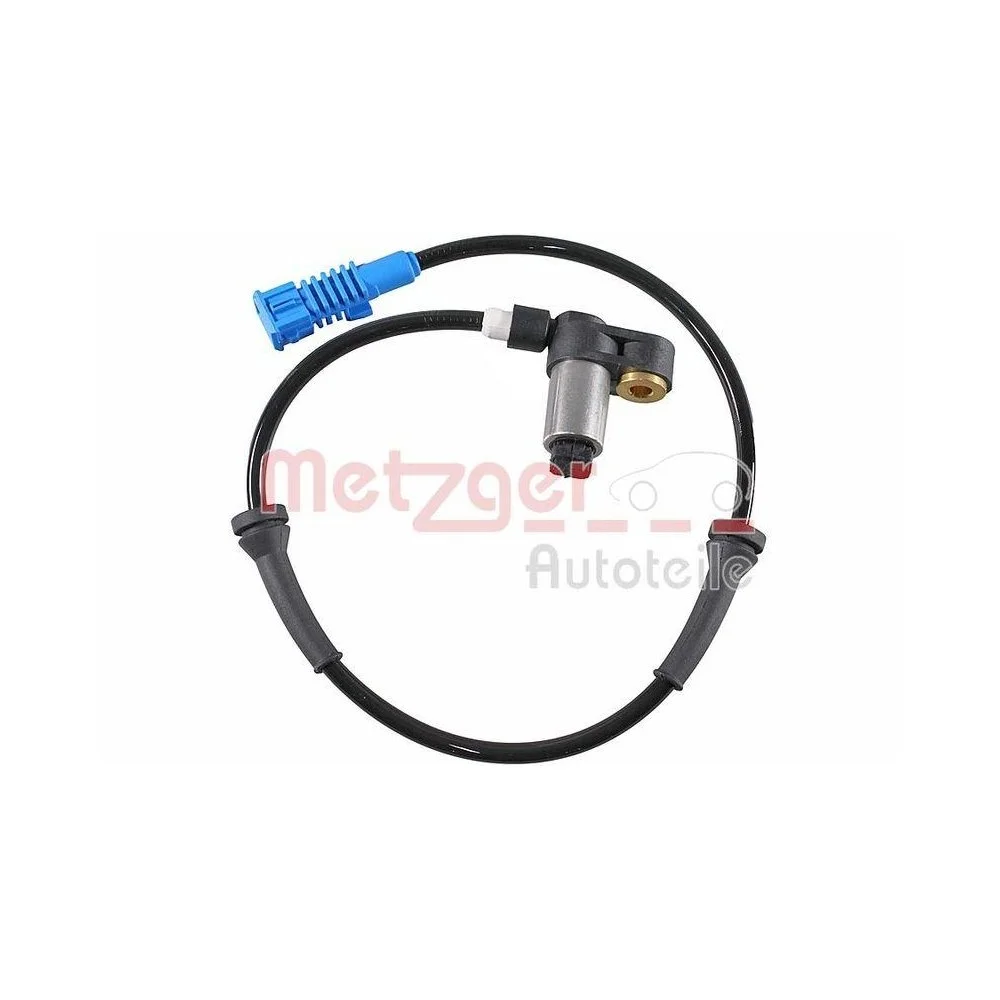 Датчик частоты вращения колеса METZGER 0900051 для CITROËN/PEUGEOT, передняя ось слева, фото №1