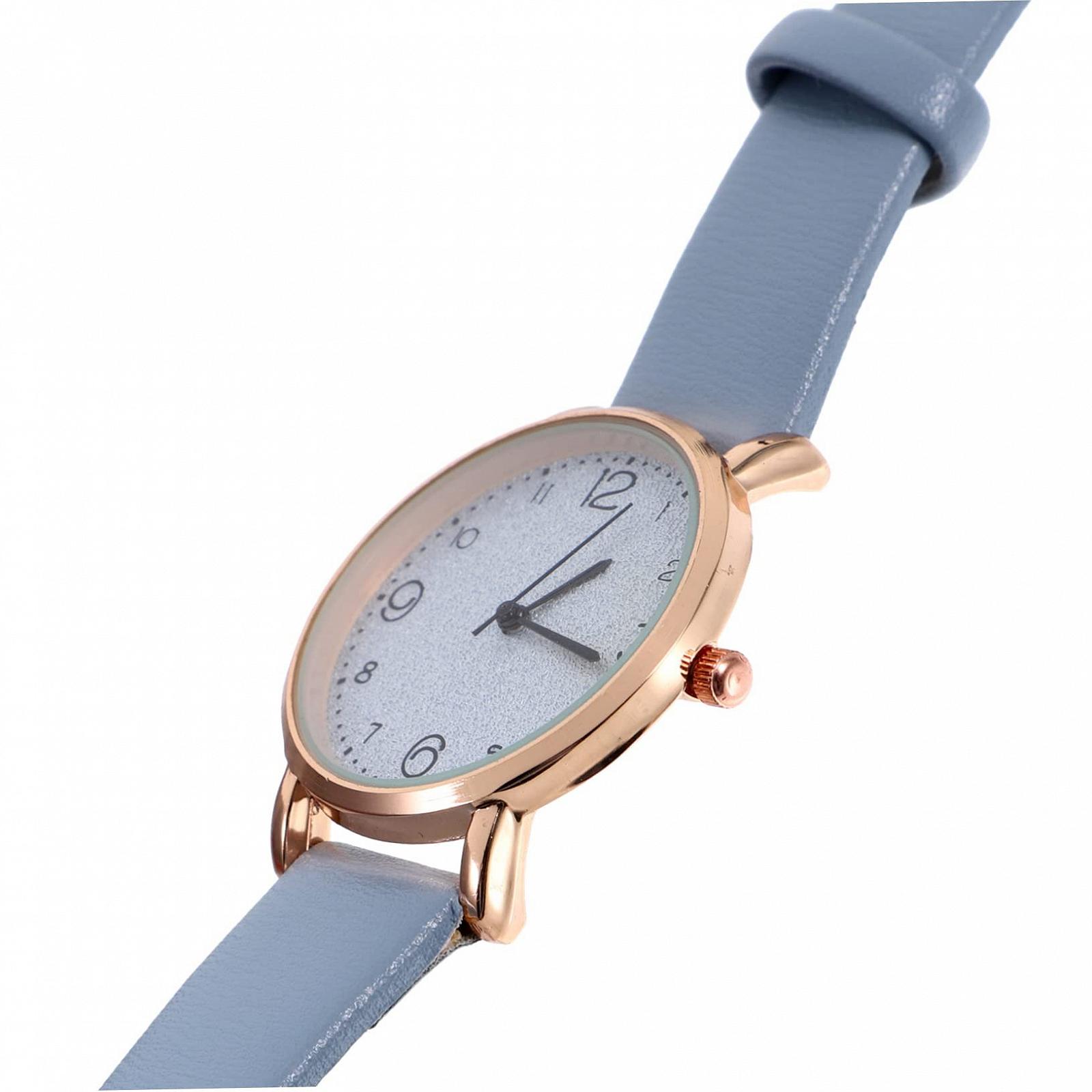 Годинник Healvian з регульованим дизайном, шкіряний ремінець, фото №7