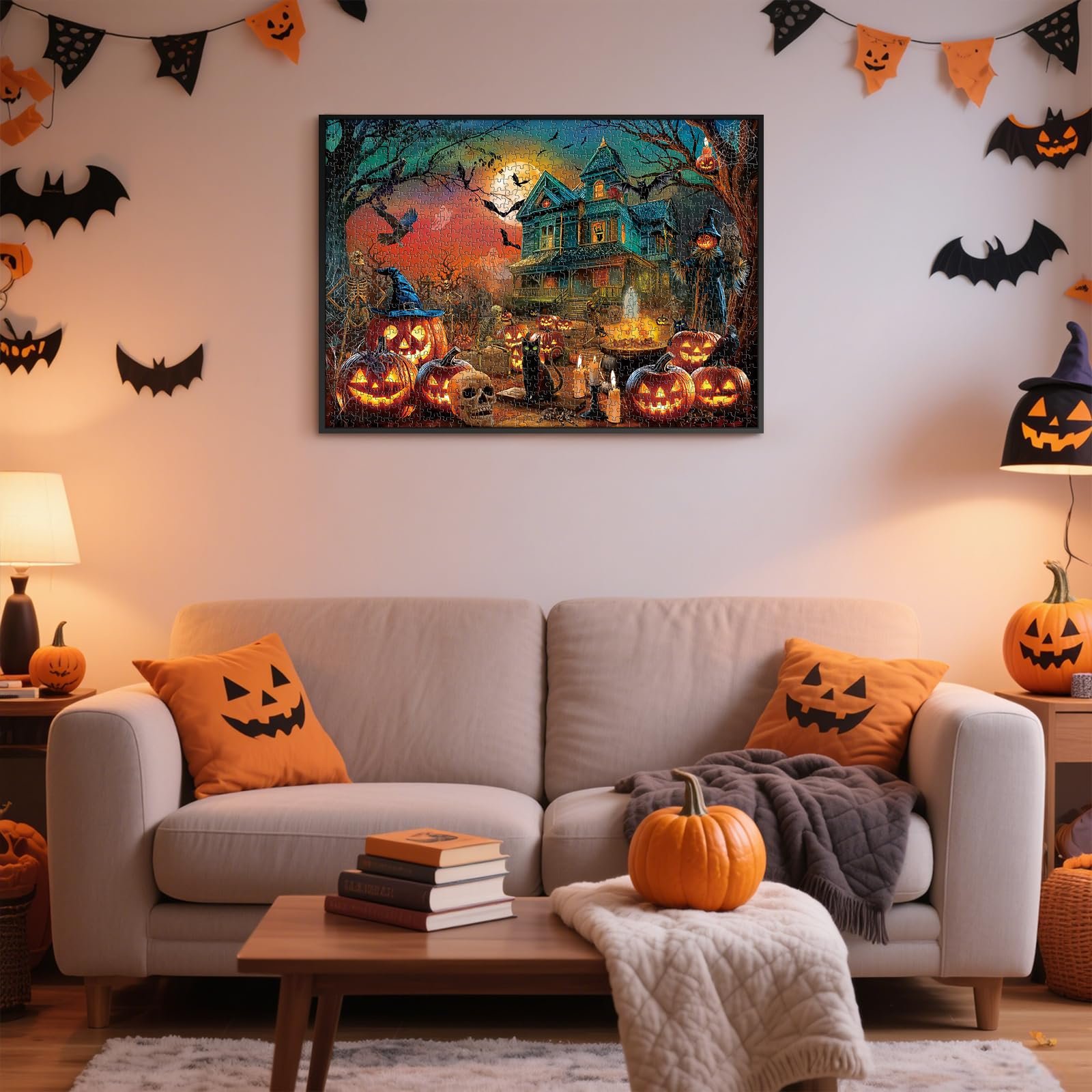 Пазл 1000 деталей для взрослых Halloween Nightmare Scary Ghost 70 x 50 см, фото №6 Пазл 1000 деталей для взрослых Halloween Nightmare Scary Ghost 70 x 50 см, фото №6