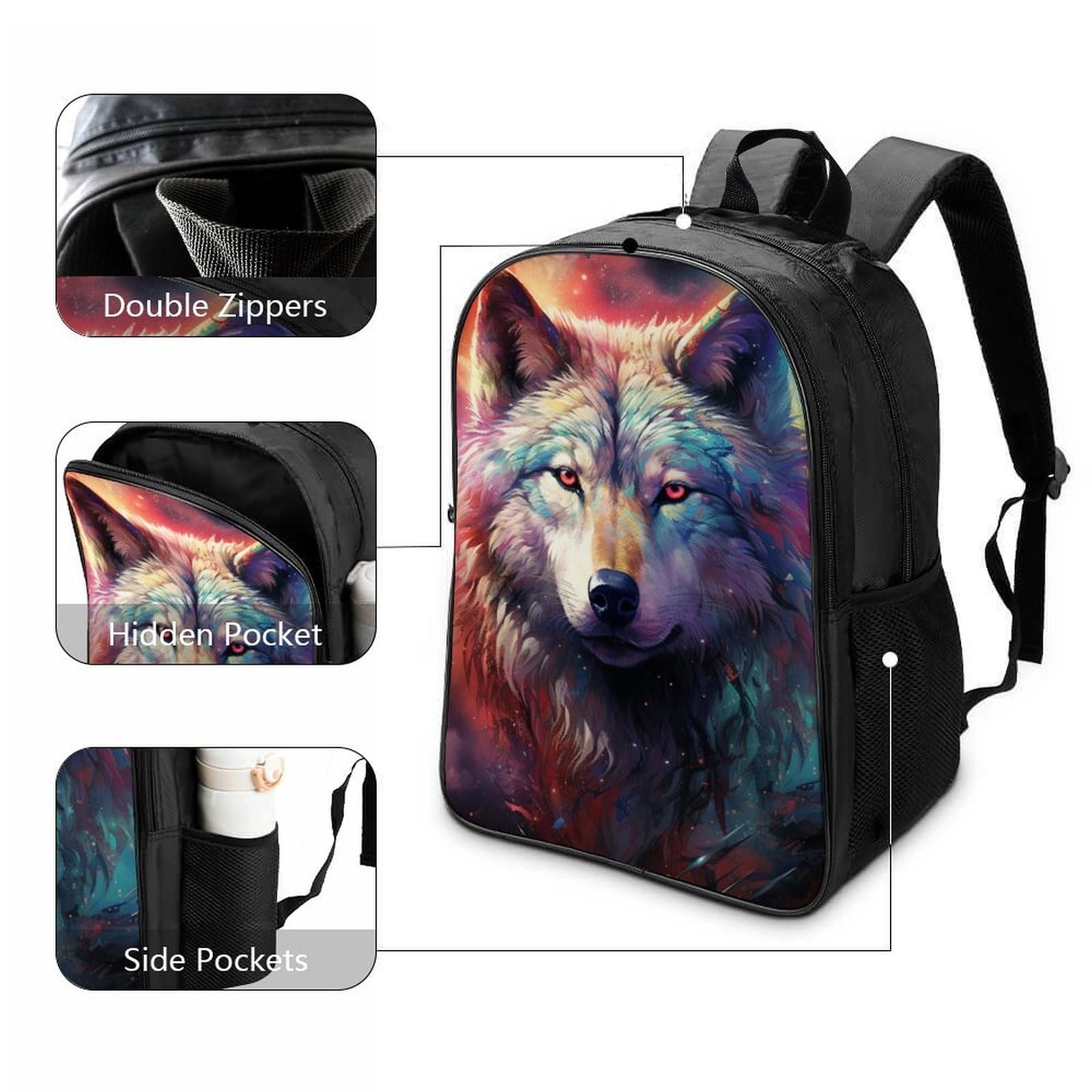 Ранец Wolf DPEOANEBN 40x28x16см, фото №3