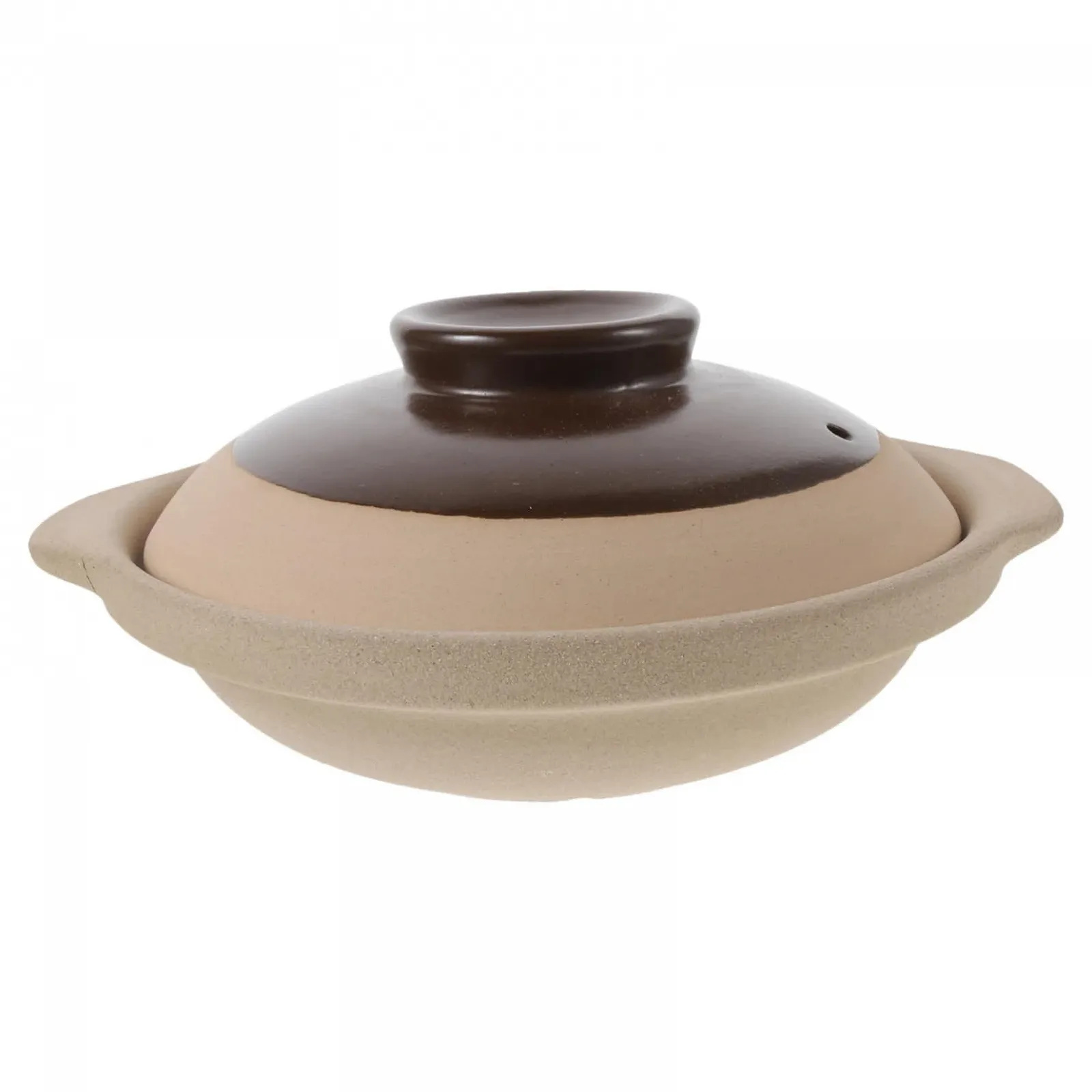 Кастрюля керамическая термостойкая антипригарная с нескользящими ручками, фото №1 Кастрюля керамическая термостойкая антипригарная с нескользящими ручками, фото №1