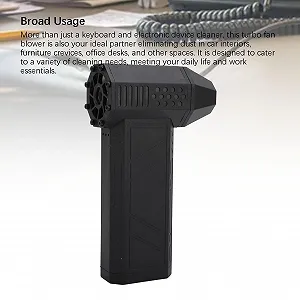 Електричний очищувач повітря Haofy потужний бездротовий 120 000 об/хв Чорний synthetic.ua - Фото 1