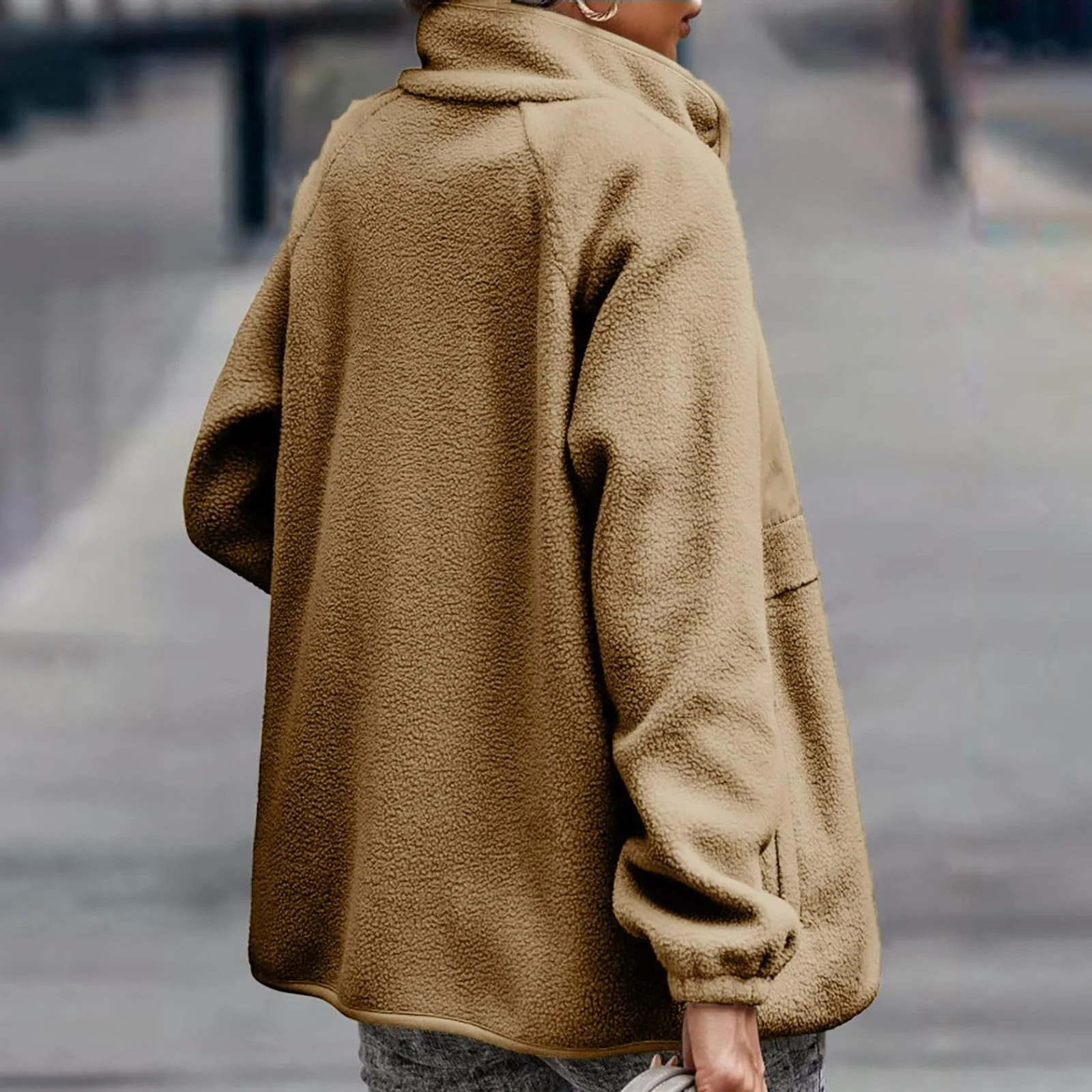 Женское короткое пальто Yowablo, фото №3 Женское короткое пальто Yowablo, фото №3