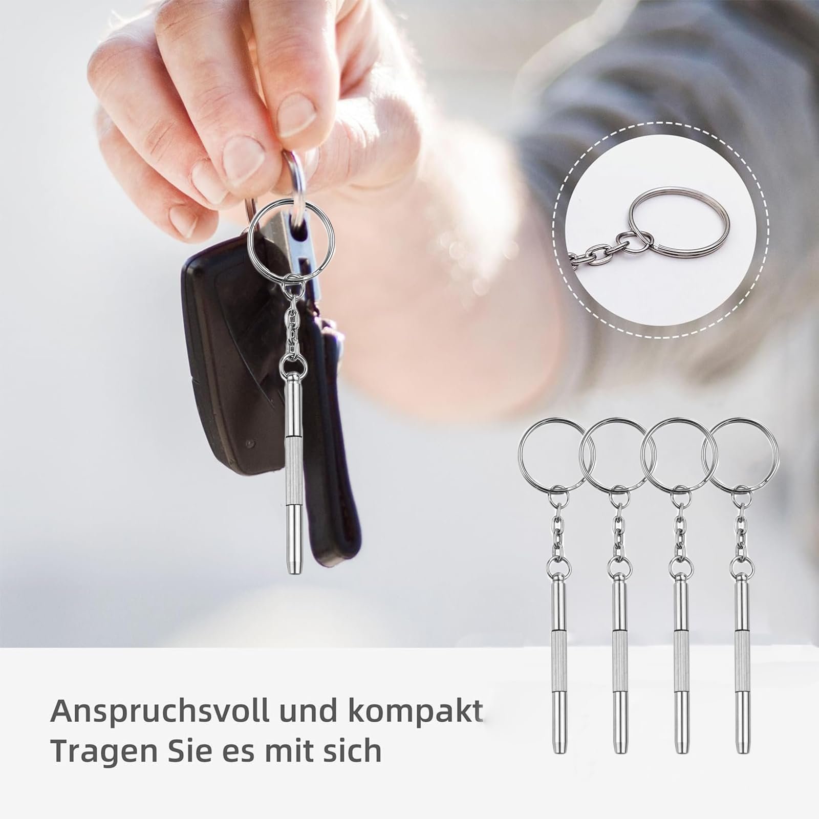 Набір Міні Викрутка Хрестова Прецизійна Багатофункціональна Метал Сіра, фото №6 Набір Міні Викрутка Хрестова Прецизійна Багатофункціональна Метал Сіра, фото №6