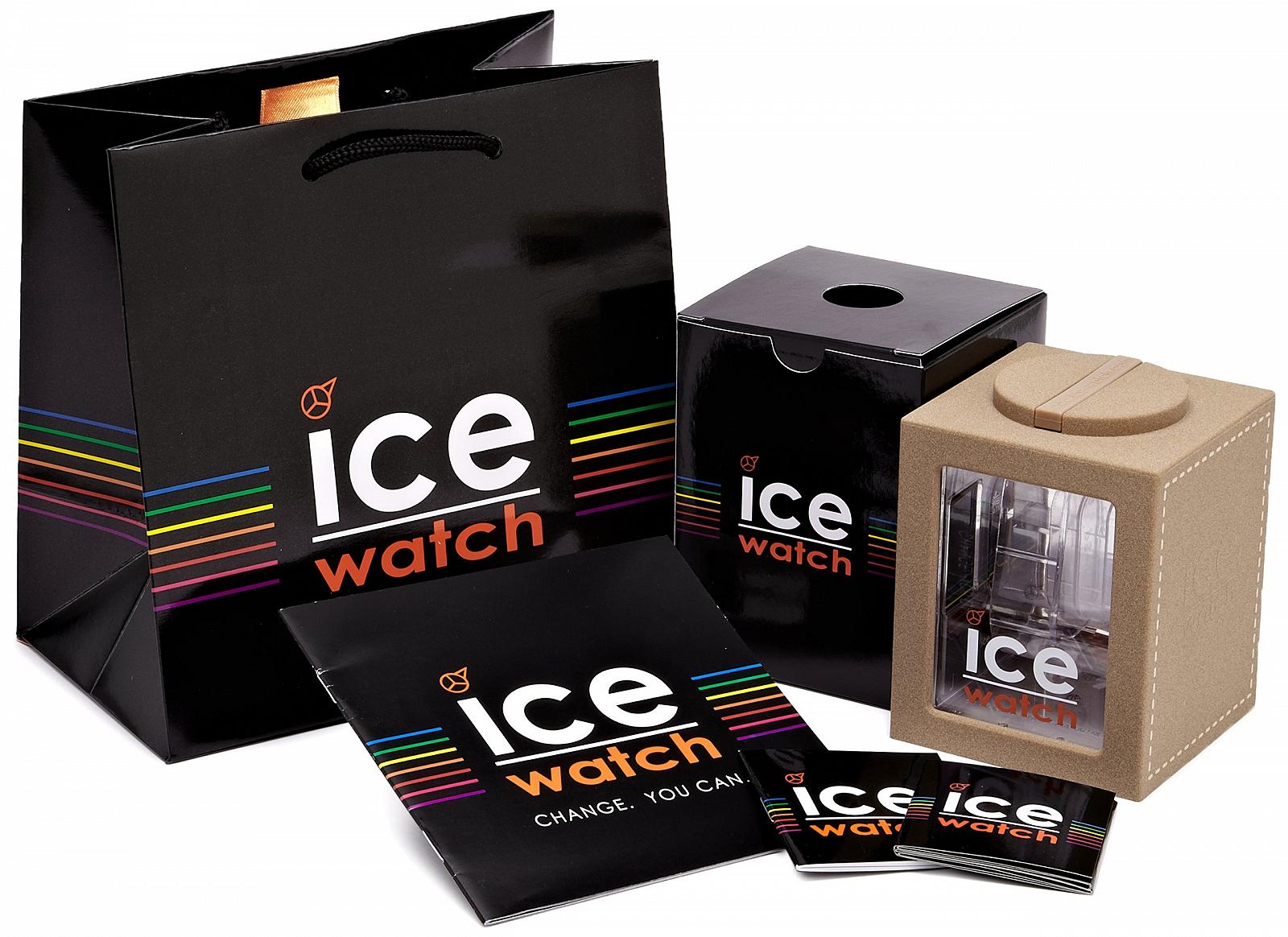 Часы Ice-Watch Unisex Analogue Quartz-Ice-Vintage Sand-Big Dial Черный Кожаный Ремешок Бежевый VT.SD.B.L.13, фото №5