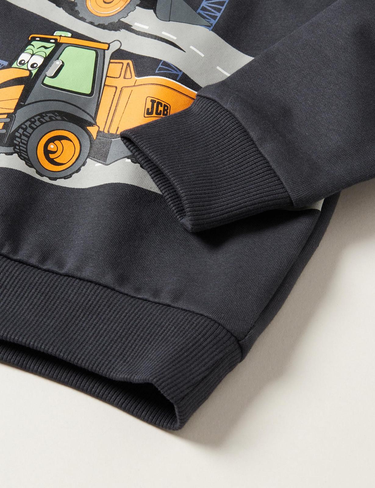 Толстовка NAME IT для хлопчиків Nmmnesh JCB Sweat Bru Bfu, фото №4