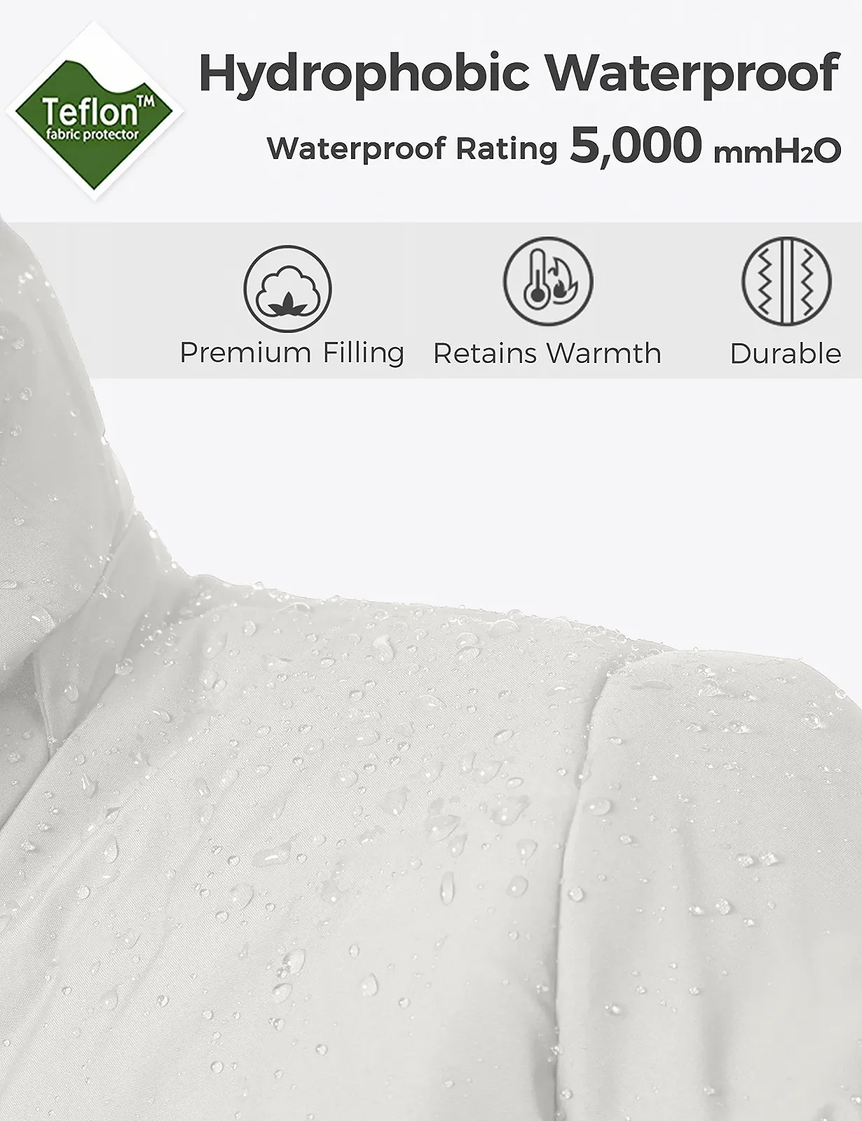 Пальто Wantdo Зимове Тепле Довге, фото №4