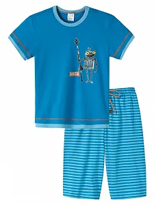 Костюм Schiesser для хлопчиків, короткий, що складається з двох предметів, піжама - Фото 1