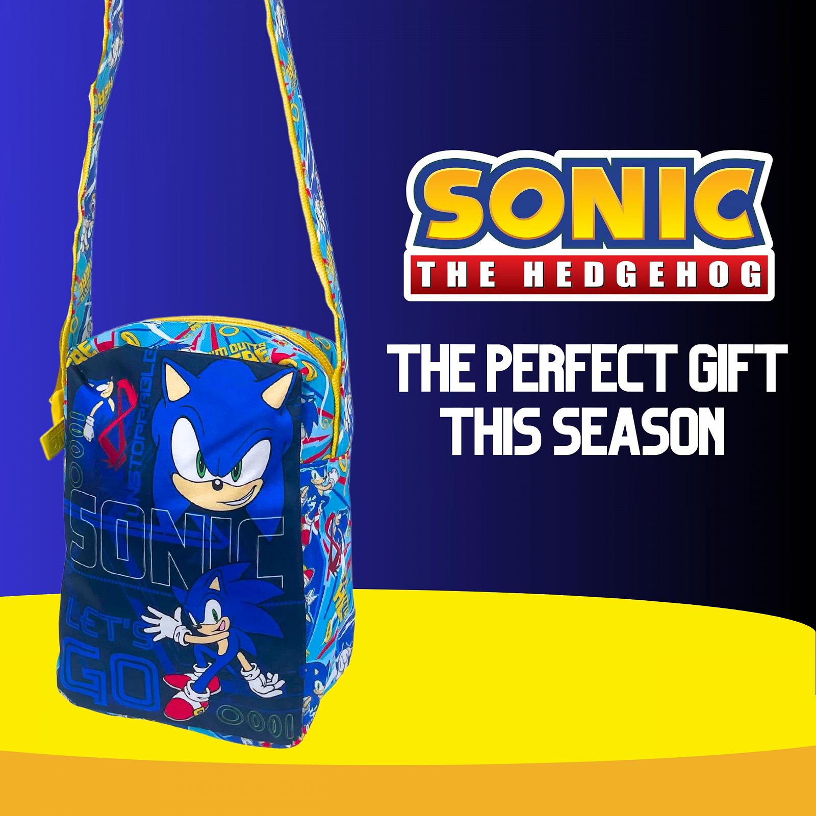 Сумка Sonic the Hedgehog для хлопчиків Sonic регульована, різнокольорова, фото №7