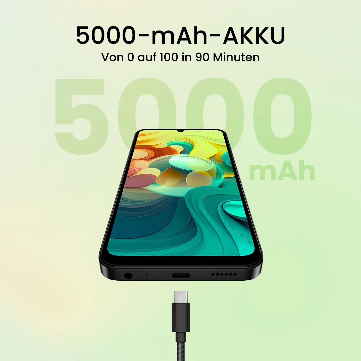 Смартфон SPC Discovery 2 ME 6.75 дюйма HD+ 6GB RAM 256GB NFC 5000mAh 18W Android 14 Deep Sky, фото №5 Смартфон SPC Discovery 2 ME 6.75 дюйма HD+ 6GB RAM 256GB NFC 5000mAh 18W Android 14 Deep Sky, фото №5