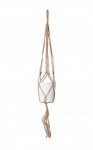 Підвіс для рослин ARTEVASI Macrame Single Knot 73 см Natural synthetic.ua - Фото 1